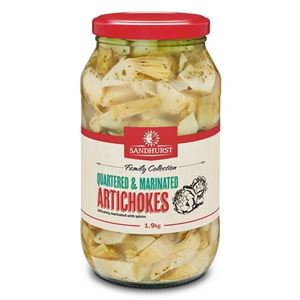 Artichokes-Marinated--Quartered-1.9Kg-Sandhurst-(VG)-(GF)-(H)-(362608)