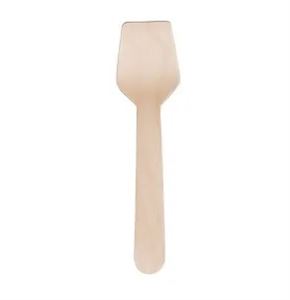 Cutlery-Wooden-Gelato-Spoon-(100)-Bygreen-(846017)