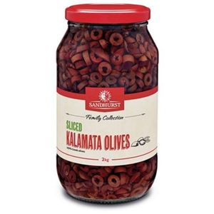 Olives-Sliced-Kalamata-2kg-Sandhurst-(VG)-(GF)-(H)-(521219)