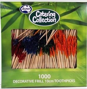 Toothpicks-Frilled-10cm-(1000)-(736607)