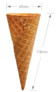 IceCream-Cone-Flat-Top-Sugar-Waffle-A-48x115mm-(336)-Altimate-(VG)-(H)-(665234)