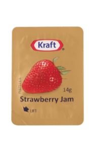 Jam-Strawberry-75x14gm-Kraft-Portions-(703470)