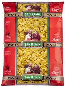 Pasta-Large-Shells-29-2x5Kg-San-Remo-(VG)-(H)-(637546)